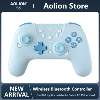 AOLION беспроводной контроллер с эффектом Холла, джойстик для Nintendo Switch, двойная вибрация Pro, геймпад для NS/PC/IOS/Android/Steam