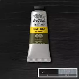 Акрил Winsor&Newton "Galeria" 60 мл Черный ламповый