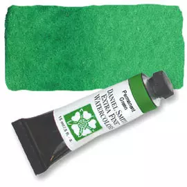 Акварель Daniel Smith в тубе 15 мл Зеленый перманентный/Permanent Green (PY3 PG7)