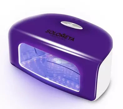 SOLOMEYA Лампа LED профессиональная 9 Вт, фиолетовая / Professional LED Lamp SUPER ARCH 9G (9W)