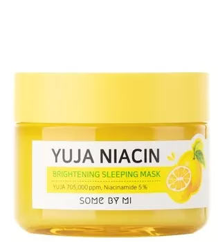 SOME BY MI Маска ночная для сияния кожи / Yuja Niacinamide 60 г