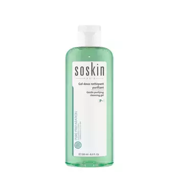 SOSKIN Гель очищающий для комбинированной кожи / P+ Gentle Purifying Cleansing Gel 250 мл
