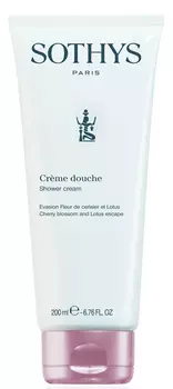 SOTHYS Крем-гель для душа, с цветками вишни и лотоса / AROMA SOTHYS 200 мл
