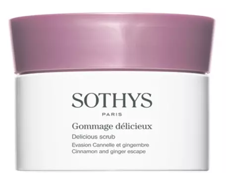 SOTHYS Скраб изысканный с корицей и имбирем для тела / AROMA SOTHYS 200 мл