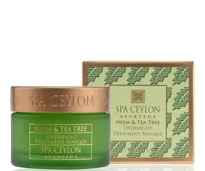 SPA CEYLON Маска ухаживающая ночная Ним и чайное дерево 100 мл