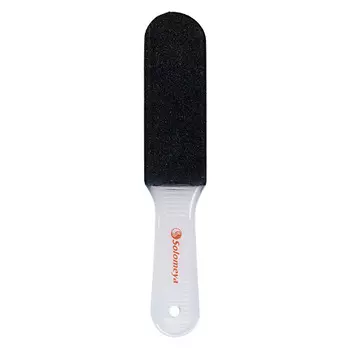 SOLOMEYA Пилка педикюрная двухсторонняя 100 грит / Foot File