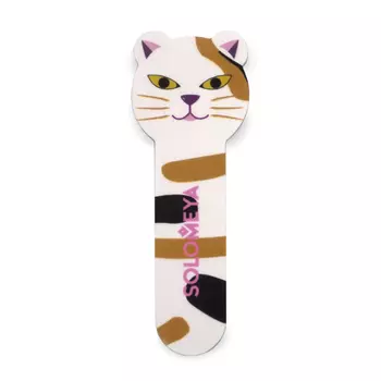 SOLOMEYA Полировщик для натуральных и искусственных ногтей Китти, 400/3000 / Kitty Shiner Cat 2