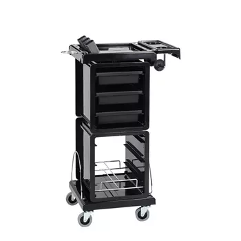 SUNDREAM Тележка парикмахерская QA0015, цвет черный