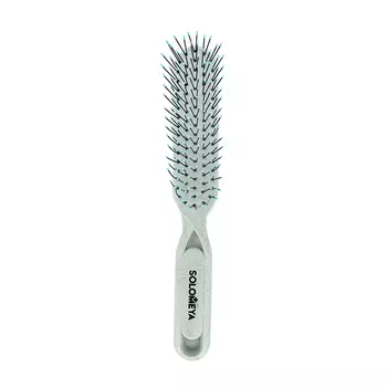 SOLOMEYA Расческа для распутывания волос, пастельно-зеленая / Detangler Hairbrush for Wet & Dry Hair Pastel Green