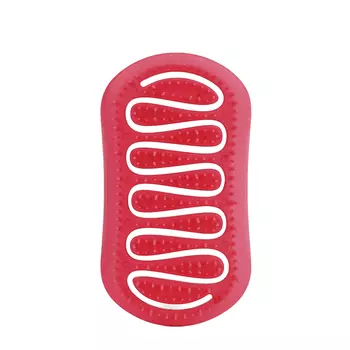 SOLOMEYA Расческа для сухих и влажных волос с ароматом клубники мини / Aroma Brush for Wet&Dry hair Strawberry mini