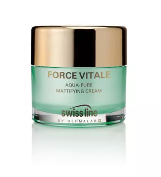 SWISS LINE Крем матирующий увлажняющий для смешанной и жирной кожи лица / FORCE VITALE 50 мл