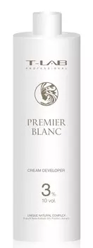 T-LAB PROFESSIONAL Крем-проявитель 3% 10 Vol / Premier Noir Cream developer 1000 мл