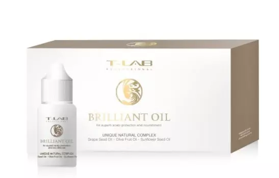 T-LAB PROFESSIONAL Масло бриллиантовое / BRILLIANT OIL 20 х 18 мл