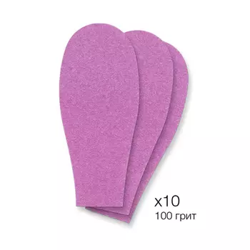SOLOMEYA Рефиллы сменные для педикюрной пилки, маджента / Personal Gadget 100 Magenta Refill Pad 10 шт