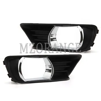 Противотуманные фары для Toyota Camry XV40 2007 2008 2009 Автоматическая хромированная решетка противотуманных фар Рамка фары до рестайлинга Аксессуары
