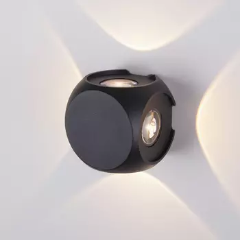 Уличный настенный светильник Elektrostandard Сube 1504 TECHNO LED CUBE