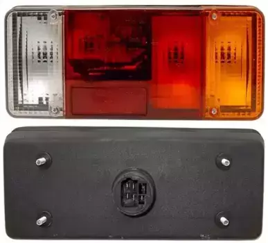 Фонарь задний DEPO 663-1901R-LD-WE