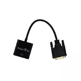 Кабель-переходник Telecom TA491 DVI-D (24+1)M - VGA 15F, 0.15m