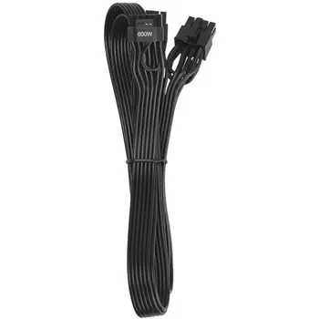 Кабель питания Deepcool 12VHPWR cable Bulk GPU 40-й серии (PCI-Ex2 to 12VHPWR x1, 650mm) OEM