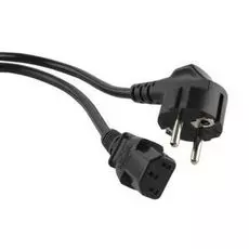Кабель питания Hyperline PWC-IEC13-SHM-5.0-BK компьютера (Shucko+C13) (3x1), 10A, 5 м
