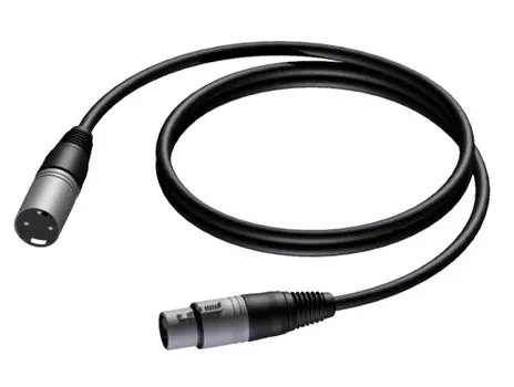 Кабель Procab CAB901/5 XLR 3-pin (вилка-розетка)