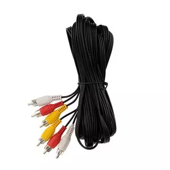 Кабель Rexant 17-0205 3х3 RCA, 5м