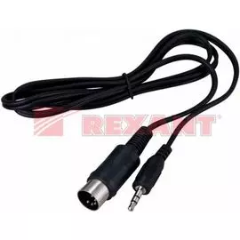 Кабель Rexant 17-2502-4 DIN 5PIN Plug - 3.5мм Stereo Plug, 1.2м