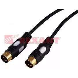 Кабель Rexant 17-2522 DIN 5PIN Plug - DIN 5PIN Plug, 1.5м (GOLD)