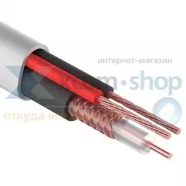 Кабель Rexant КВК-В-2 + 2х0,75мм, 200м., белый REXANT 01-4101-1