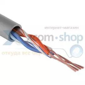 Кабель Rexant UTP 2PR 24AWG CAT5e 305м STRANDED 01-0026