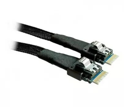 Кабель Supermicro CBL-SAST-1286-100 Slimline x4 (STR) to Slimline x4 (STR),INT,85CM,100 OHM