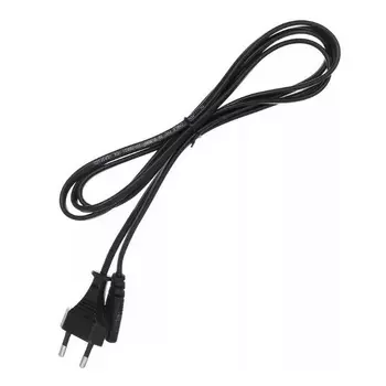 Кабель Telecom TP228-C7--CEE7/16-1.8-B для аудио-видео техники IEC-320-C7--розетка 220V, 2-pin, 1.8м , черный