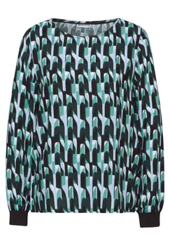 Блузка STREET ONE Blouse, светло-синий