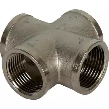 Крестовина Valtec 1"x1"x1"x1" ВР латунь VTr.760.N.0006