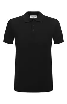 Хлопковое поло Saint Laurent