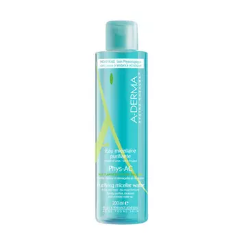 A-Derma ФИЗ-АК Очищающая мицеллярная вода 200 мл (A-Derma, Phys-AC)