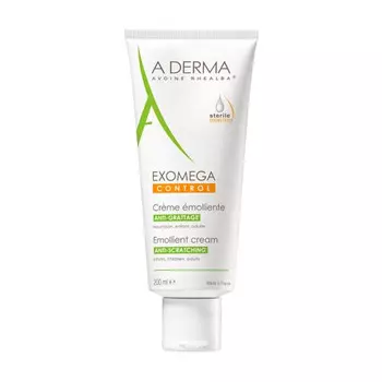 A-Derma Смягчающий крем для атопичной и очень сухой кожи, 200 мл (A-Derma, Exomega Control)