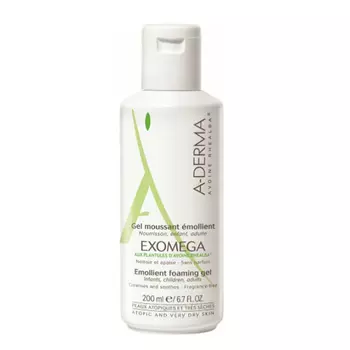 A-Derma Смягчающий пенящийся гель, 200 мл (A-Derma, Exomega Control)