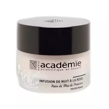 Academie Ночной крем "Розовая инфузия", 30 мл (Academie, Aromatherapie)