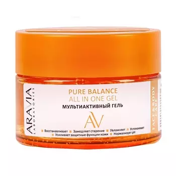 Aravia Laboratories Мультиактивный гель Pure Balance All In One Gel для лица и тела, 250 мл (Aravia Laboratories, Уход за телом)