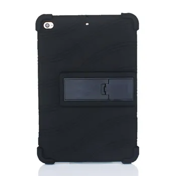 Для Apple Ipad 5, 6, 7, 9,7 дюйма, силиконовый чехол, Ipad Air 2, Ipad Pro, противоударный кронштейн, противоударный мягкий чехол красный