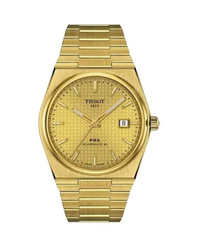 Часы PRX Powermatic 80, 40 мм Tissot, цвет Gold