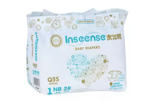 Подгузники Inseense Q5S 5 кг, 28 шт