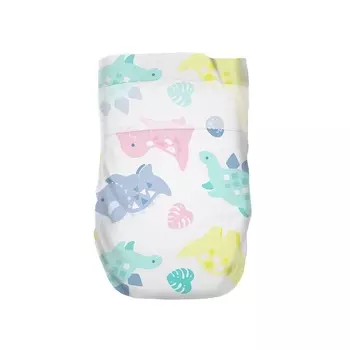 Подгузники Offspring M (6-10 кг), 42 шт, Динозавры
