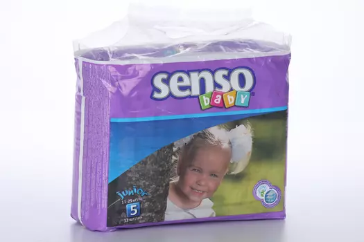 Подгузники Senso baby Junior крем-бальз (11-25кг), 32 шт