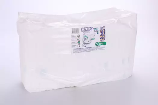 Подгузники д/взрослых Senso MED Light р S (55-80см), 30 шт