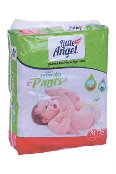 Подгузники-трусики Little Angel Extra Dry M (5-11кг), 56 шт