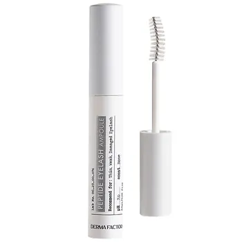 DERMA FACTORY Сыворотка для роста бровей и ресниц с пептидами Peptide eyelash ampoule