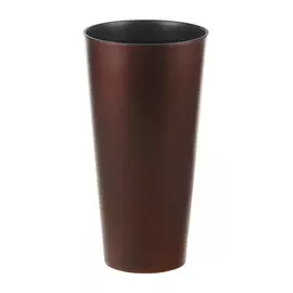 Кашпо Prosperplast tubus slim corten 30см сталь