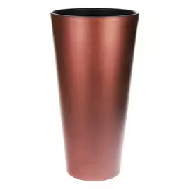 Кашпо Prosperplast tubus slim corten 40 см сталь